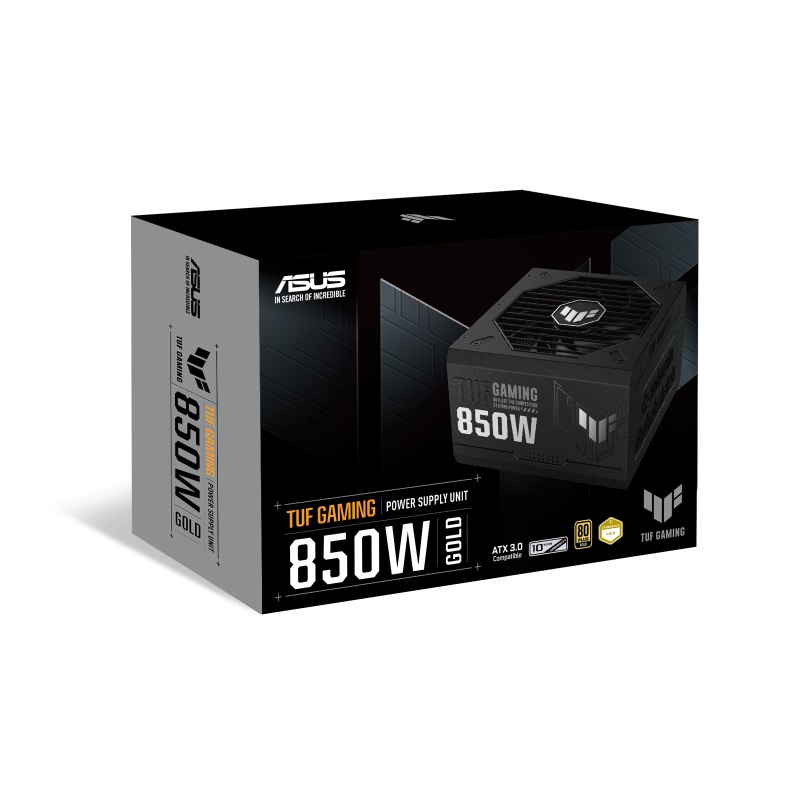 Блок живлення Asus TUF-GAMING-850G PCIE5 850W Gold (90YE00S2-B0NA00)