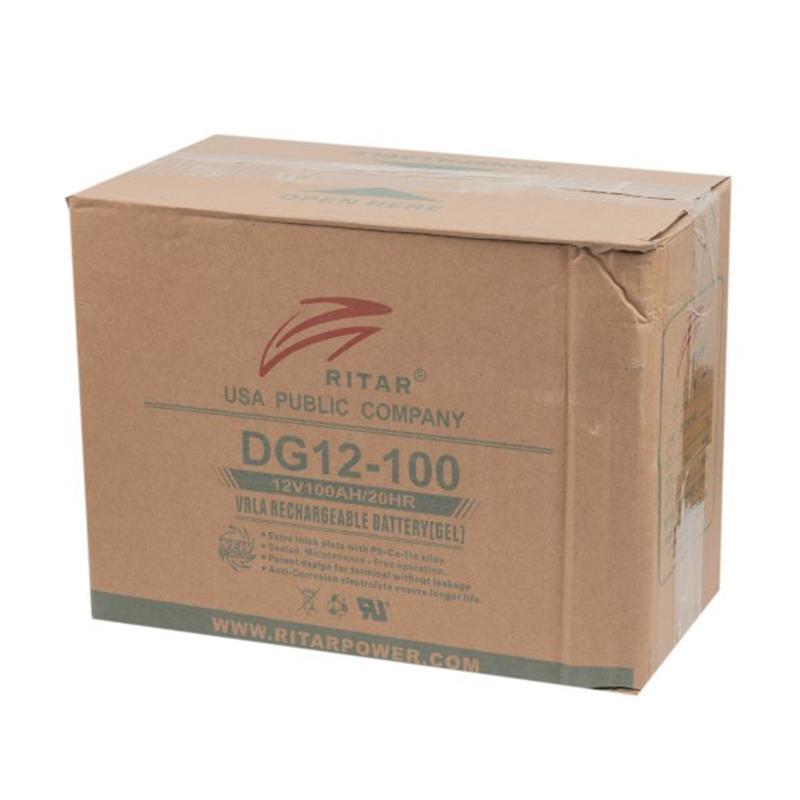 фото Акумулятор для ДБЖ/інвертора Ritar GEL DG12-100