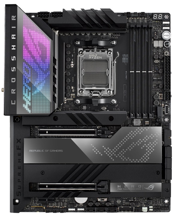 Материнська плата Asus ROG Crosshair X670E Hero Socket AM5