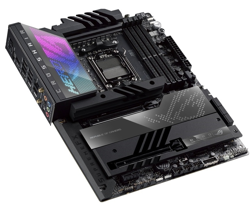 Материнська плата Asus ROG Crosshair X670E Hero Socket AM5