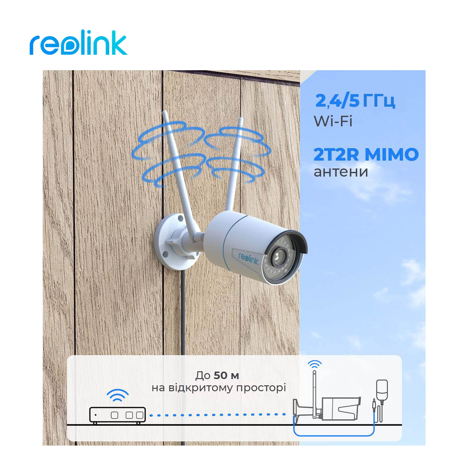 IP камера Reolink RLC-510WA