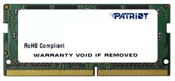 Модуль пам`яті SO-DIMM 4GB/2400 DDR4 Patriot Signature Line (PSD44G240081S)