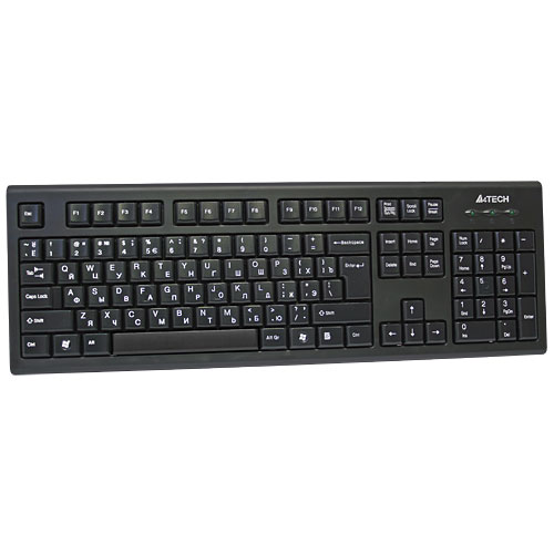 Клавіатура A4Tech KR-85 PS/2 Black