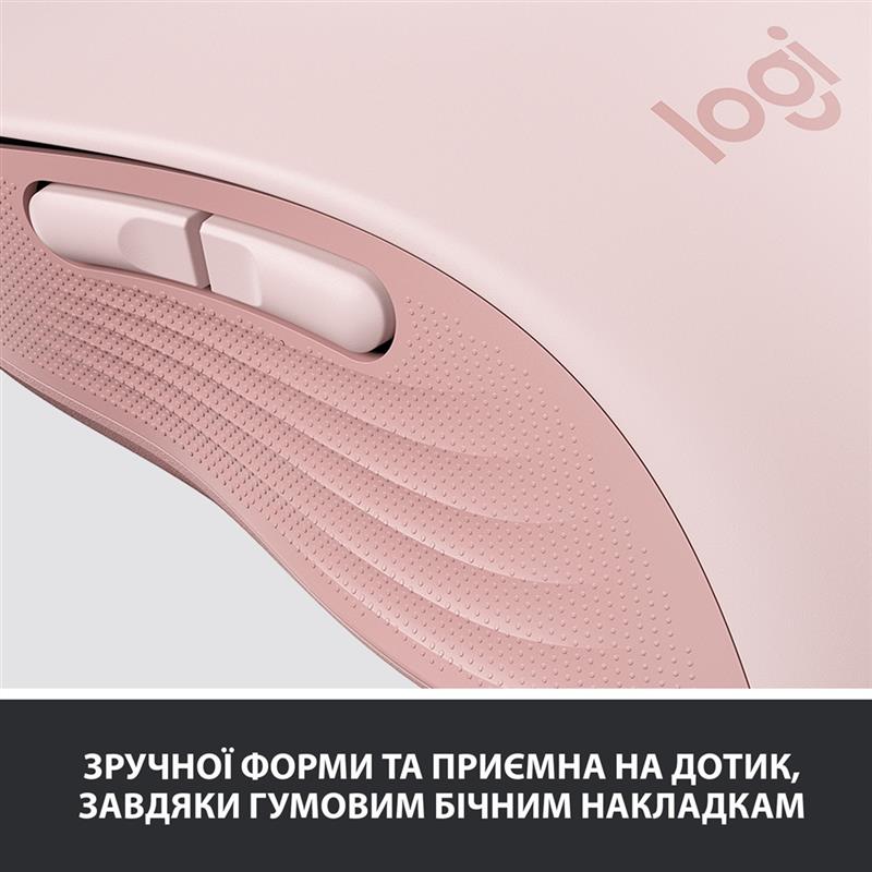 Миша бездротова Logitech Signature M650 L Rose (910-006237)