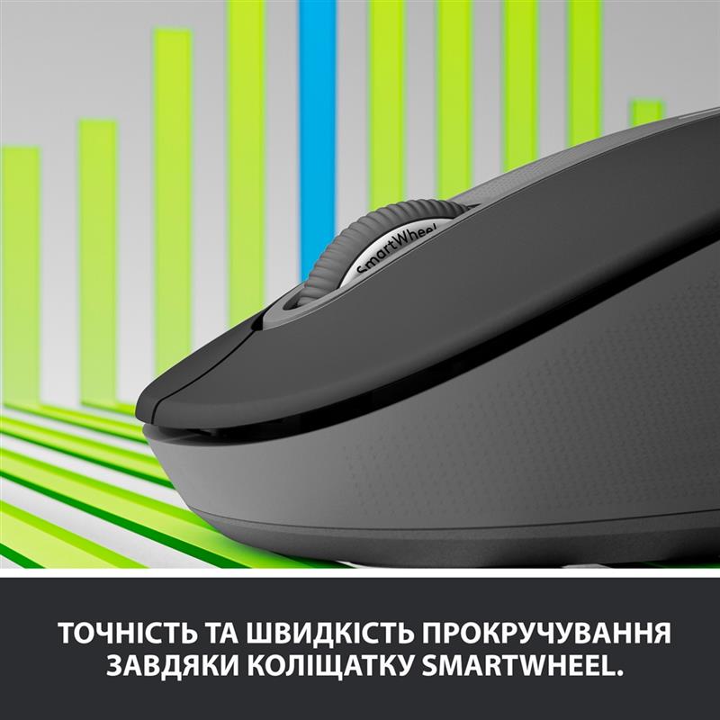 Миша бездротова Logitech Signature M650 Graphite (910-006253)