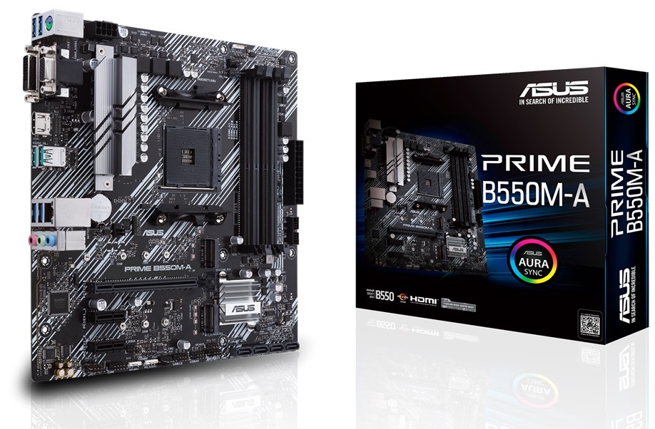 Материнська плата Asus Prime B550M-A Socket AM4