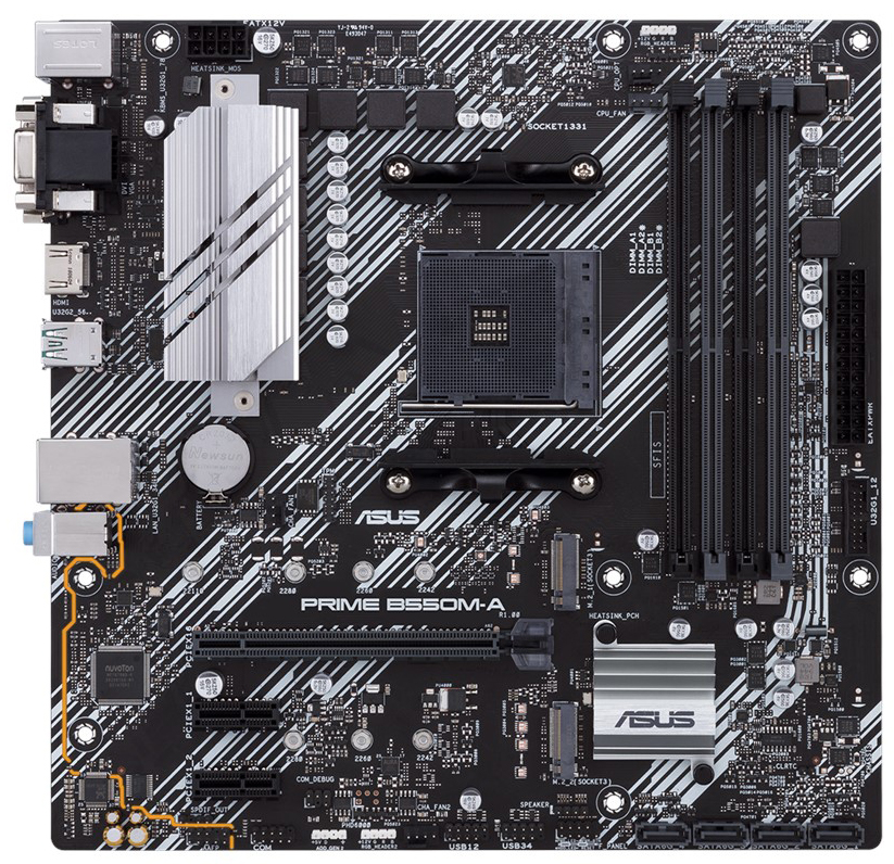 Материнська плата Asus Prime B550M-A Socket AM4