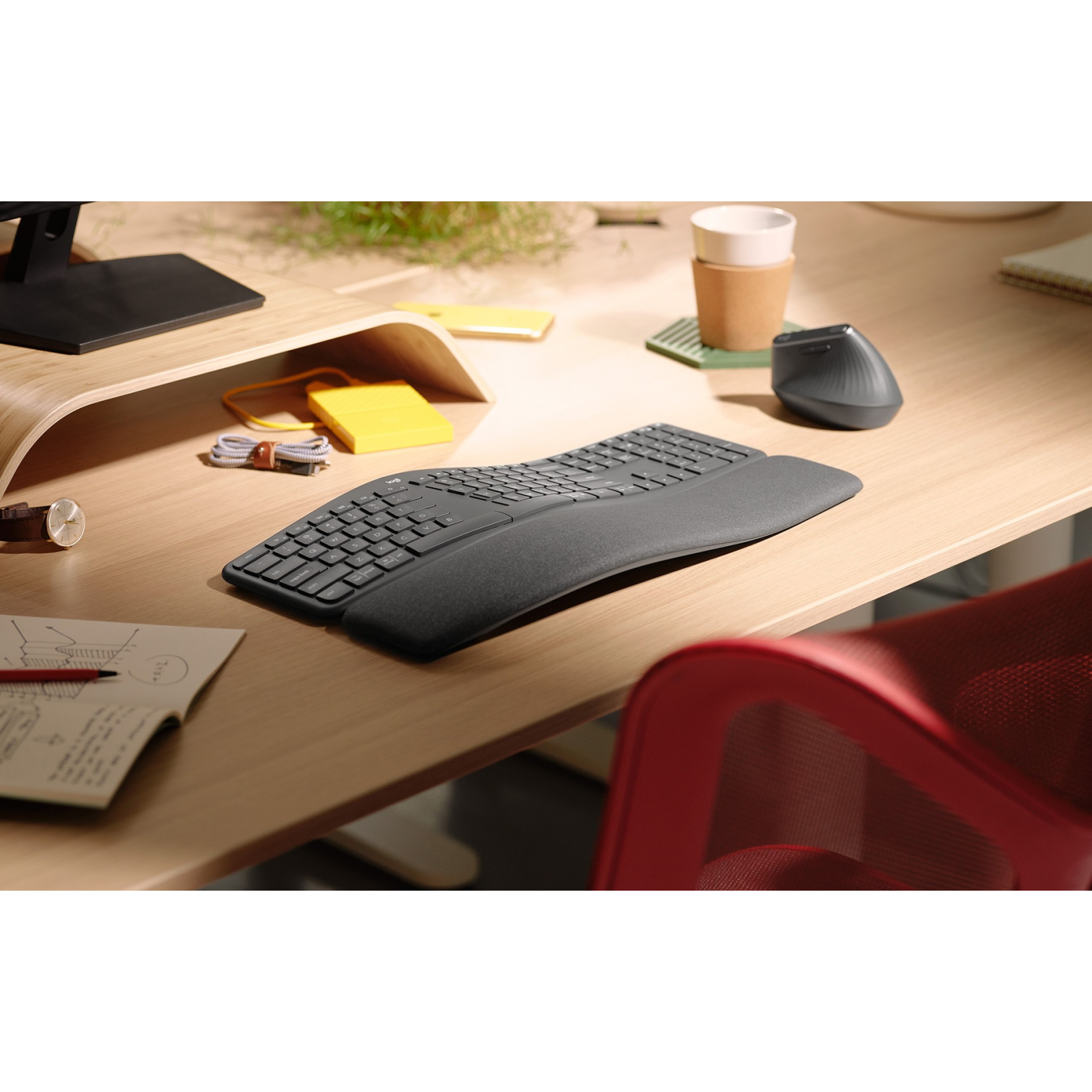 Клавіатура Logitech K860 Ergo Graphite (920-010352)