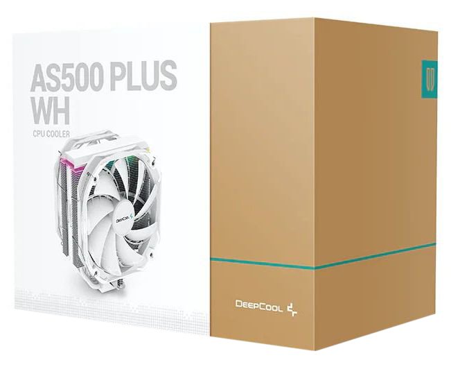 Кулер процесорний DeepCool AS500 PLUS WH (R-AS500-WHNLMP-G)