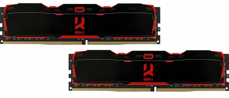 Модуль пам`яті DDR4 2x8GB/3200 Goodram Iridium X Black (IR-X3200D464L16SA/16GDC)