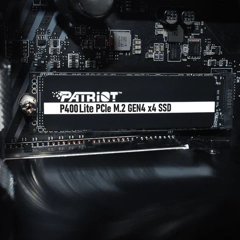 Накопичувач SSD  500GB Patriot P400 Lite M.2 2280 PCIe NVMe 4.0 x4 TLC (P400LP500GM28H)