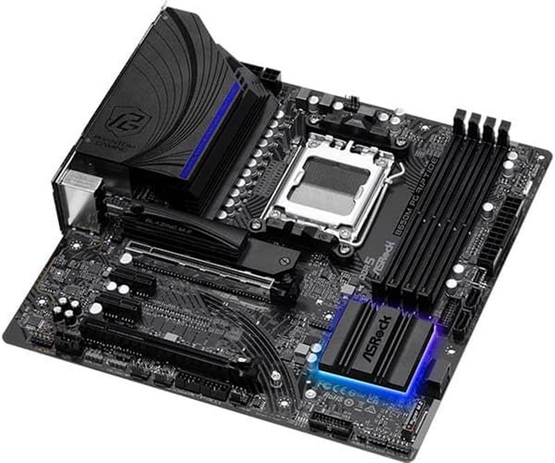 Материнська плата ASRock B650M PG Riptide Socket AM5