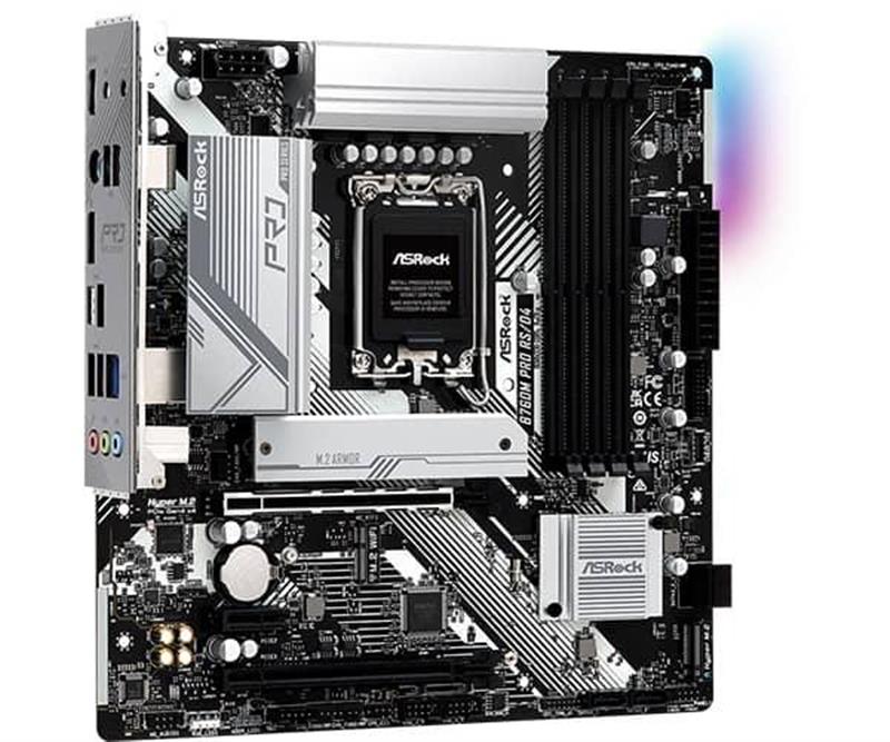 Материнська плата ASRock B760M Pro RS/D4 Socket 1700