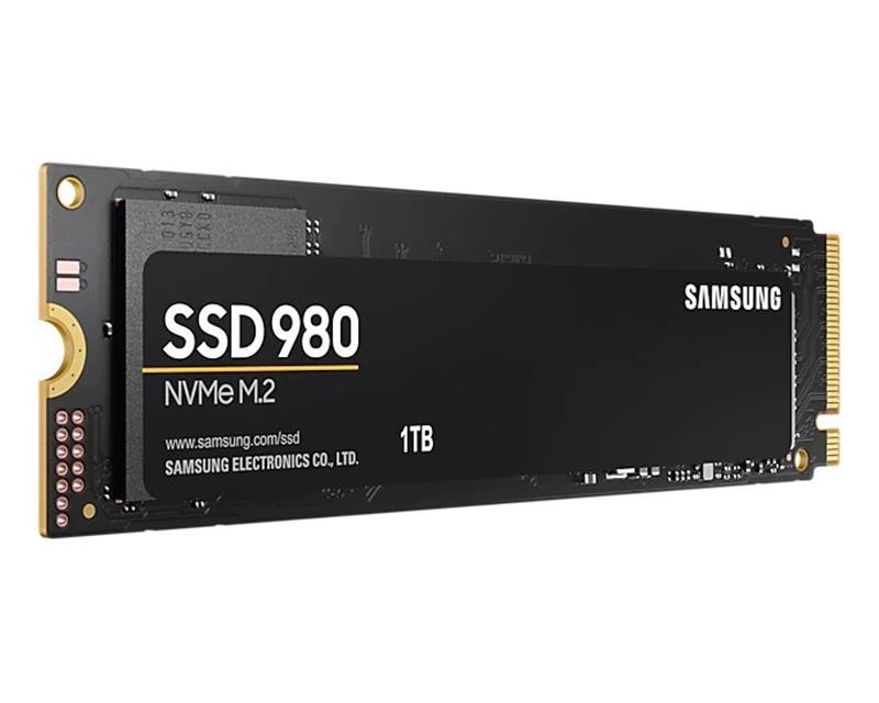 Накопичувач SSD  1ТB Samsung 980 M.2 2280 PCIe 3.0 x4 NVMe V-NAND MLC (MZ-V8V1T0BW)