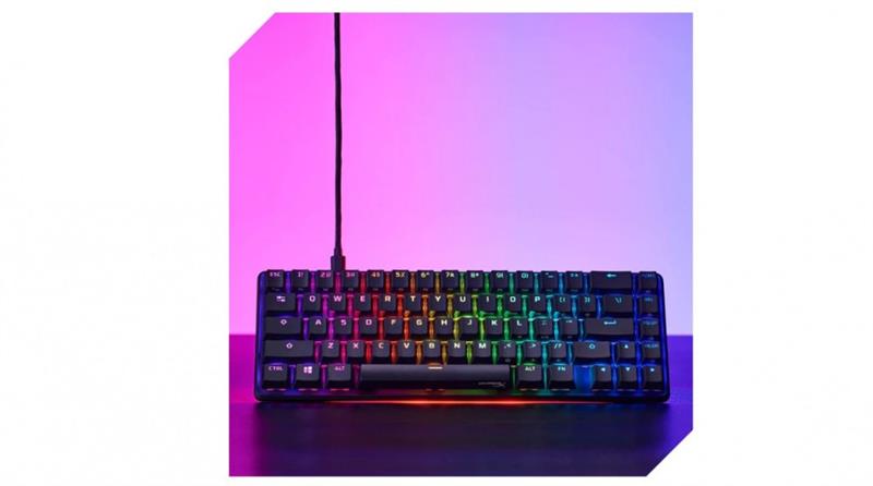 Клавіатура HyperX Alloy Origins 65 Red RGB ENG/RU Black (4P5D6AX) 