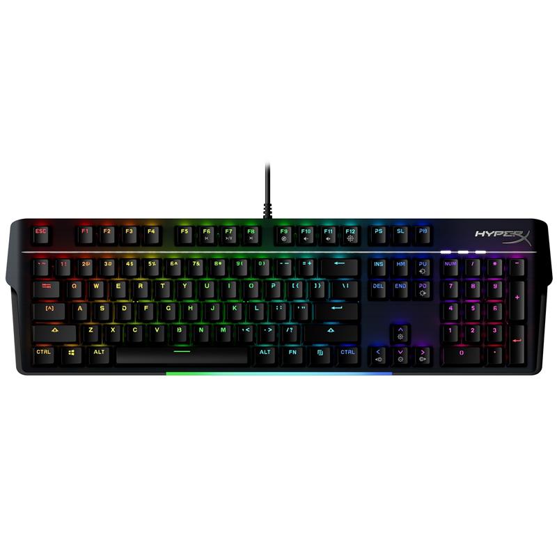 Клавіатура HyperX Alloy MKW100 TTC Red USB RGB UA Black (4P5E1AA) 