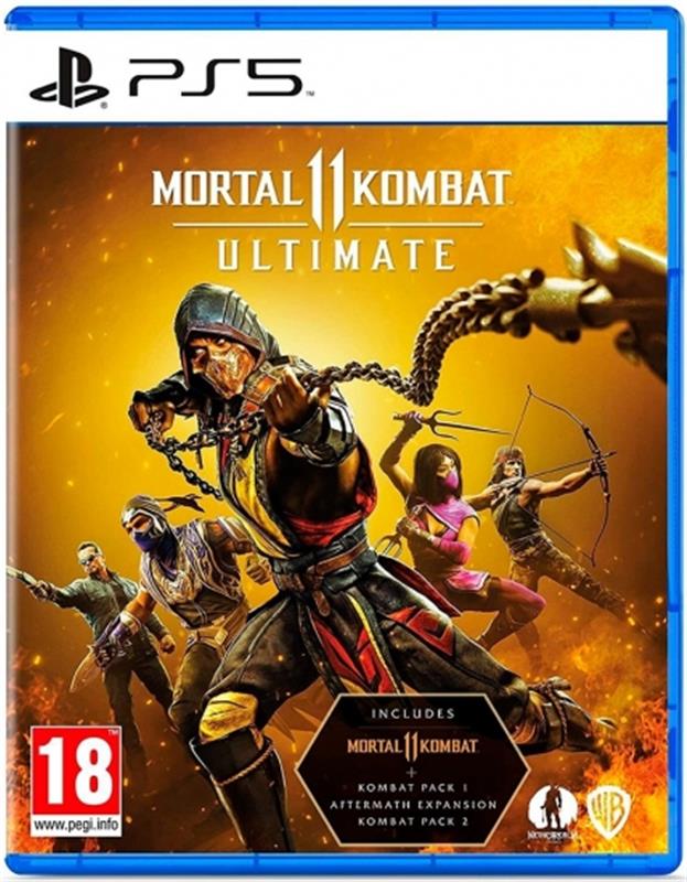 Гра Mortal Kombat 11 Ultimate Edition для Sony PlayStation 5, Russian subtitles,  Blu-ray (1000780971)