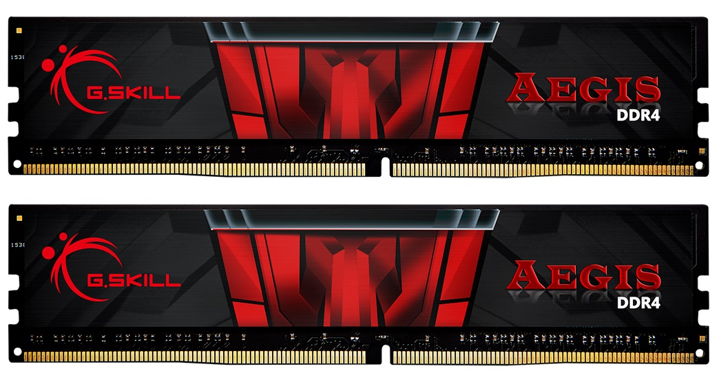 Модуль пам`ятi DDR4 2x8GB/2666 G.Skill Aegis (F4-2666C19D-16GIS)