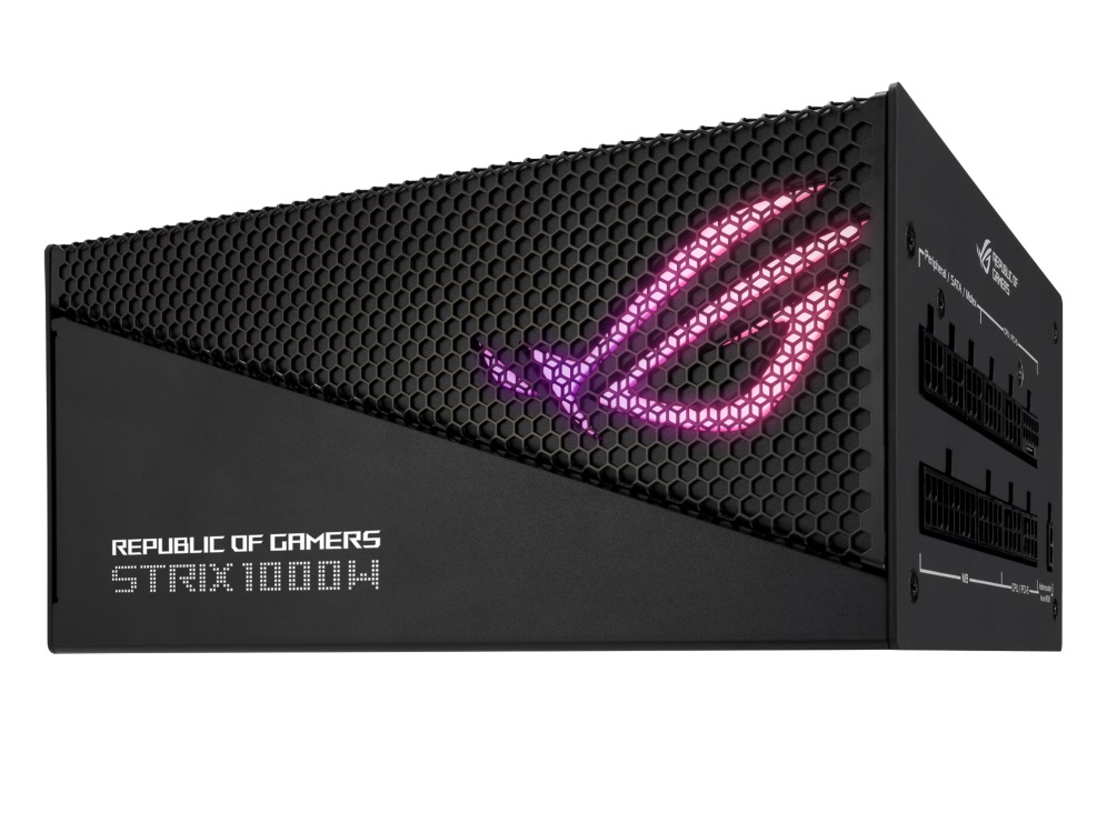 Блок живлення Asus ROG Strix PCIE5 1000W Gold Aura Edition (90YE00P1-B0NA00)