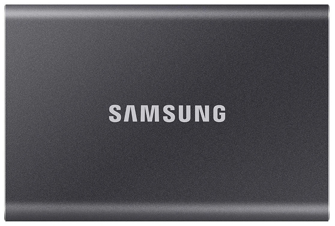 Накопичувач зовнішній SSD 2.5" USB 2.0TB Samsung T7 Titan Gray (MU-PC2T0T/WW)