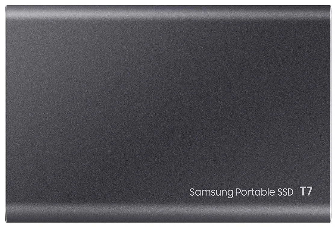 Накопичувач зовнішній SSD 2.5" USB 2.0TB Samsung T7 Titan Gray (MU-PC2T0T/WW)