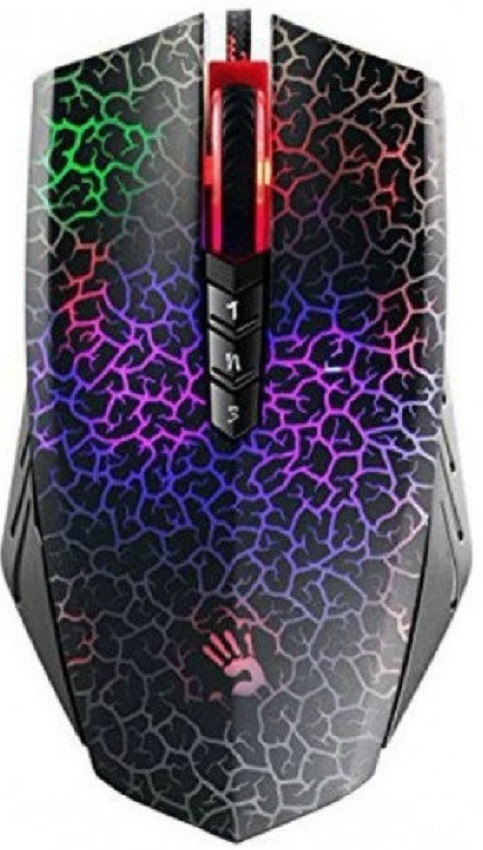 Миша A4Tech A70A Bloody Crackle Black USB