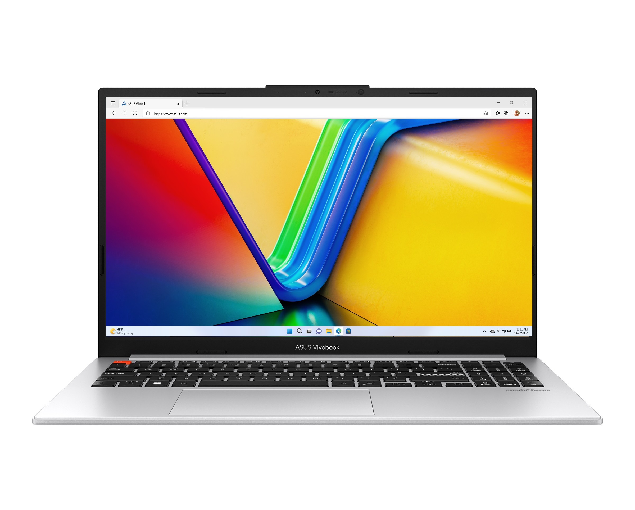 Ноутбук Asus Vivobook S 15 OLED K5504VA-MA387 (90NB0ZK3-M00NJ0) Cool Silver