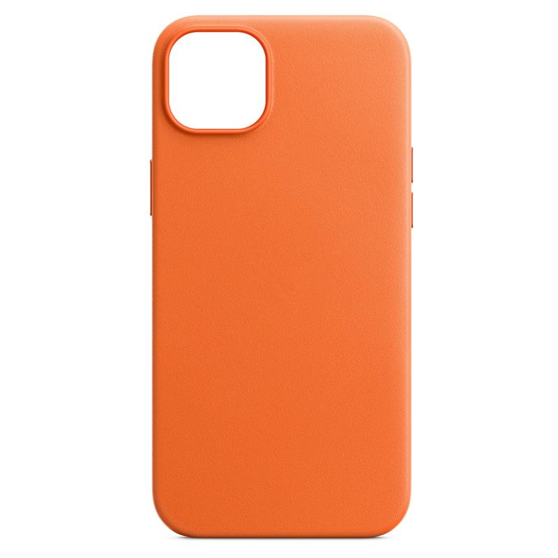 Чохол-накладка Armorstandart Fake Leather для Apple iPhone 14 Plus Golden Brown (ARM64459)