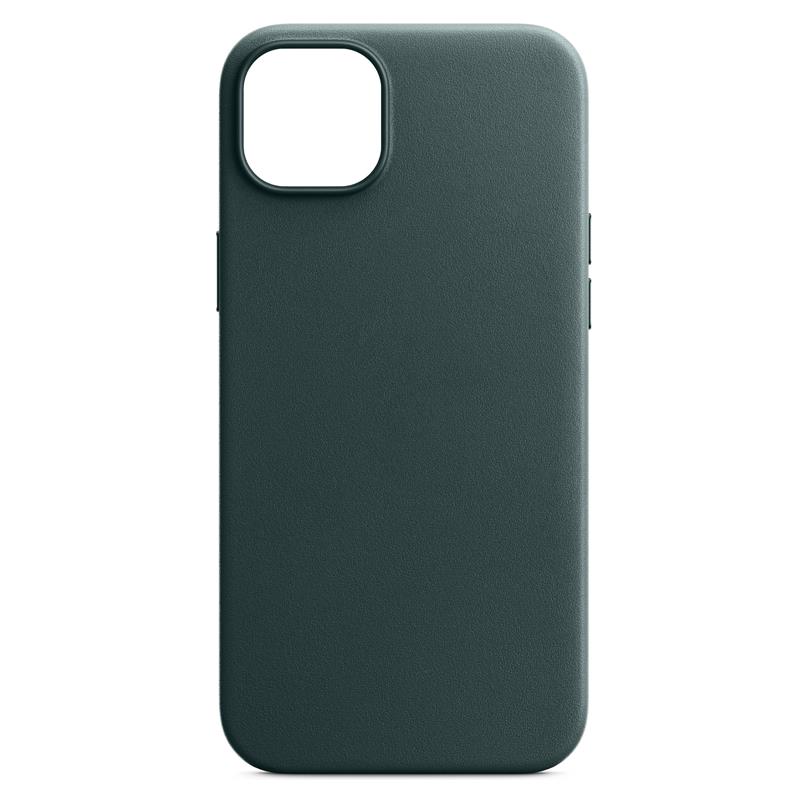 Чохол-накладка Armorstandart Fake Leather для Apple iPhone 14 Plus Shirt Green (ARM64396)