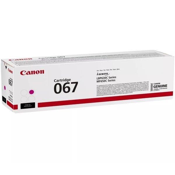 Картридж Canon 067 MF651Cw/MF655Cdw/MF657Cdw/LBP631Cw/LBP633Cdw Magenta (5100C002)