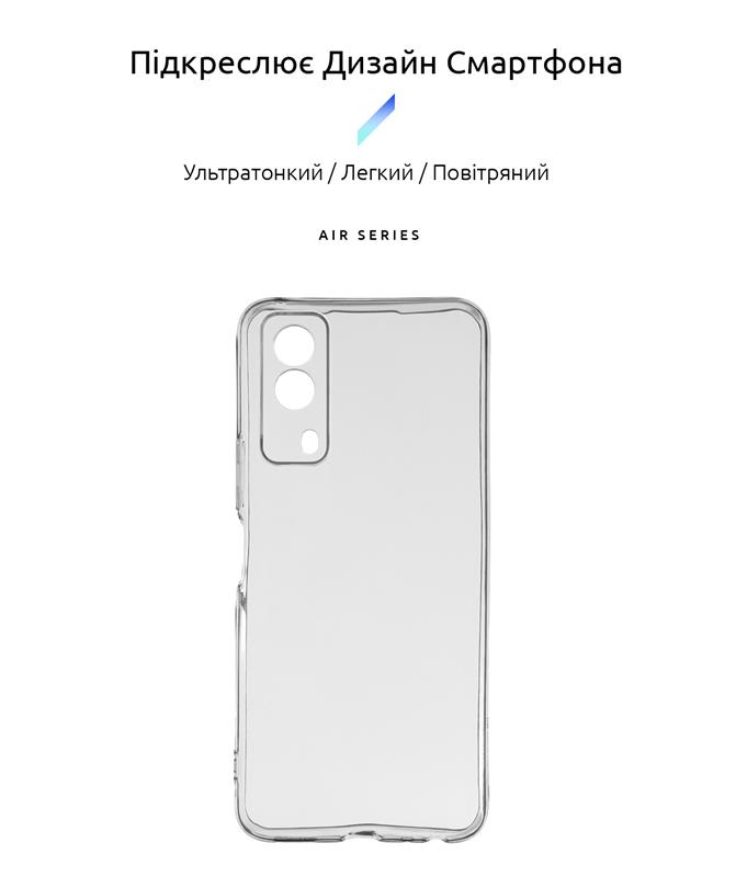 Чохол-накладка Armorstandart Air для Vivo Y53s 5G Camera cover Transparent (ARM67134)