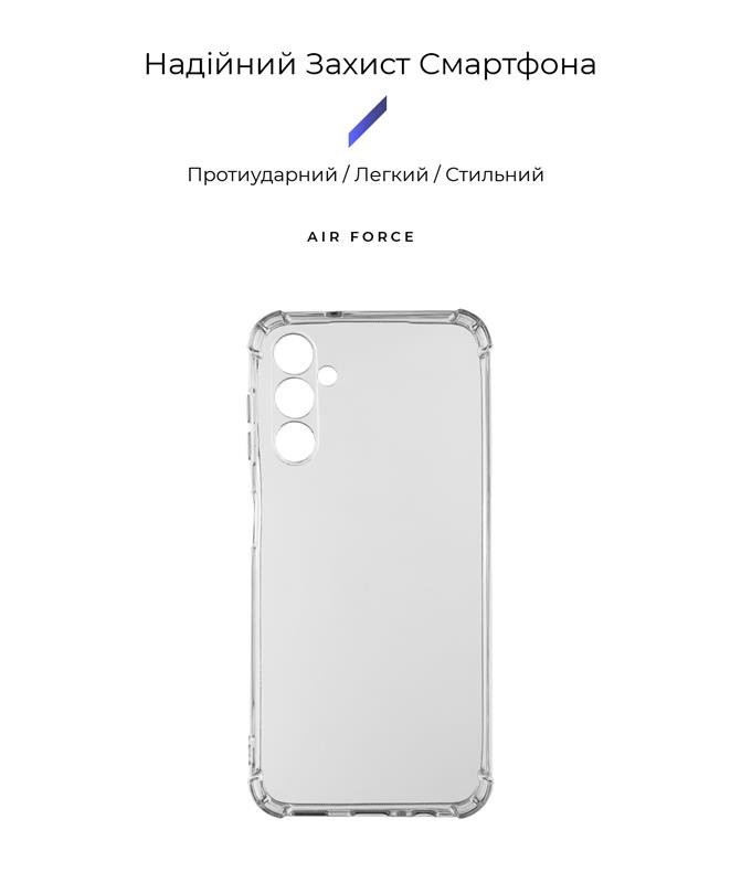 Чохол-накладка Armorstandart Air Force для Samsung Galaxy A34 5G SM-A346 Camera cover Transparent (ARM66410)