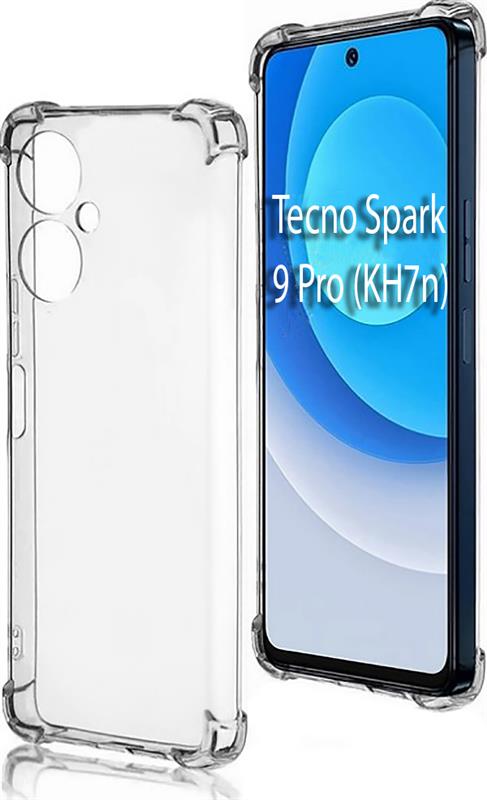 Чохол-накладка BeCover Anti-Shock для Tecno Spark 9 Pro (KH7n) Clear (708907)