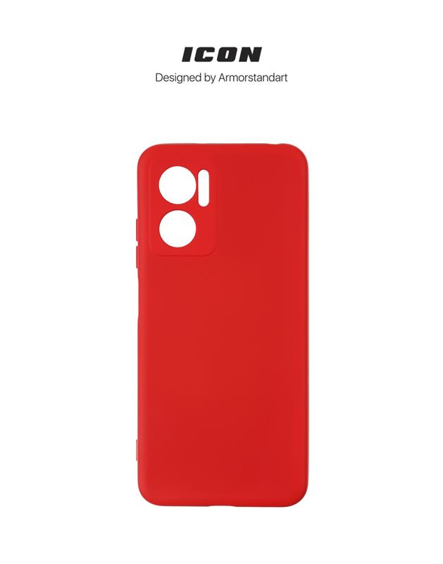 Чохол-накладка Armorstandart Icon для Xiaomi Redmi 10 5G/11 Prime 5G/Note 11E 5G Camera cover Red (ARM61855)