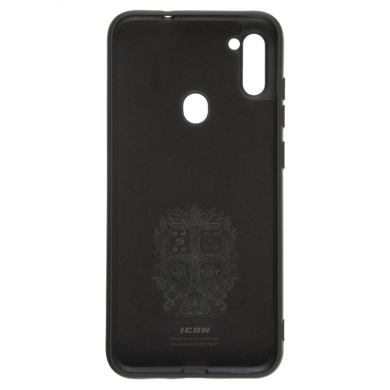 Чохол-накладка Armorstandart Icon для Samsung Galaxy A11 SM-A115/M11 SM-M115 Camera cover Black (ARM67489)