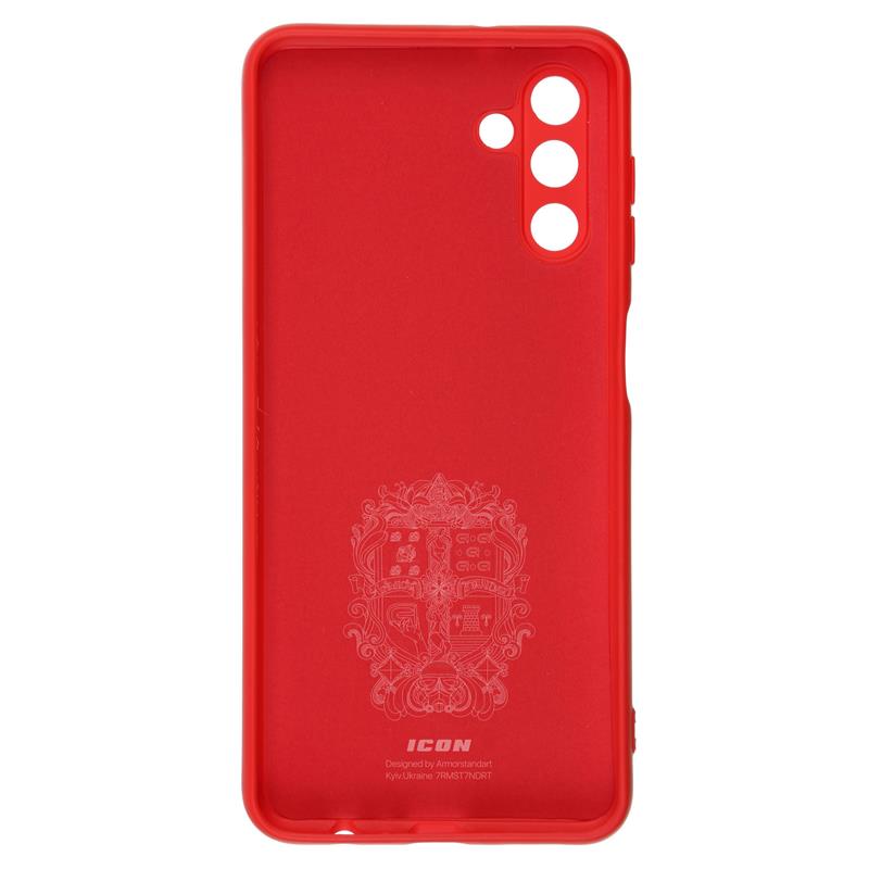 Чохол-накладка Armorstandart Icon для Samsung Galaxy A04s SM-A047/A13 5G SM-A136 Camera cover Red (ARM63909)