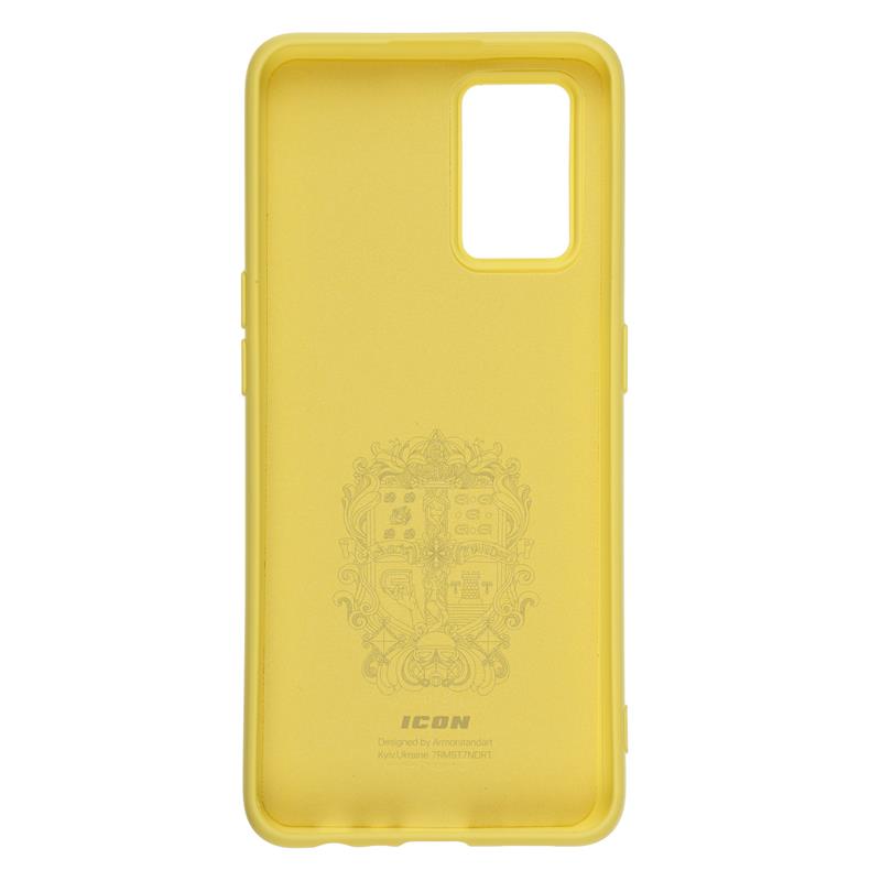 Чохол-накладка Armorstandart Icon для Oppo A74 4G Yellow (ARM67483)