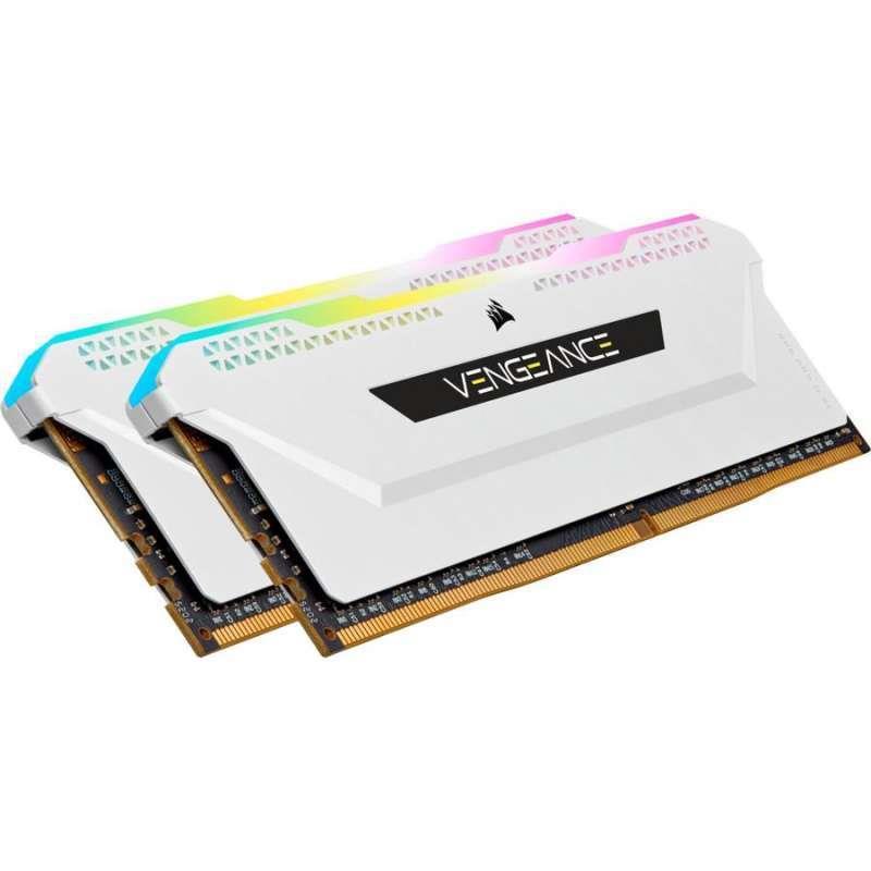 Модуль пам`ятi DDR4 2x16GB/3600 Corsair Vengeance RGB Pro SL White (CMH32GX4M2D3600C18W)