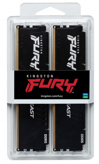 Модуль пам`яті DDR5 2x8GB/5600 Kingston Fury Beast Black (KF556C40BBK2-16)