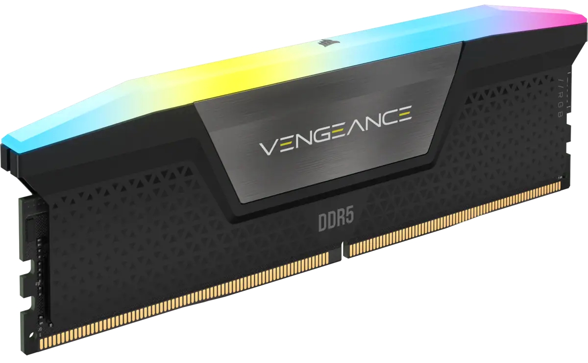 Модуль пам`ятi DDR5 2x16GB/6000 Corsair Vengeance RGB Black (CMH32GX5M2E6000C36)