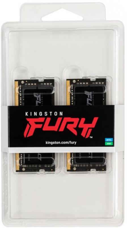 Модуль пам`ятi SO-DIMM 2x8GB/2666 DDR4 Kingston Fury Impact (KF426S15IBK2/16)