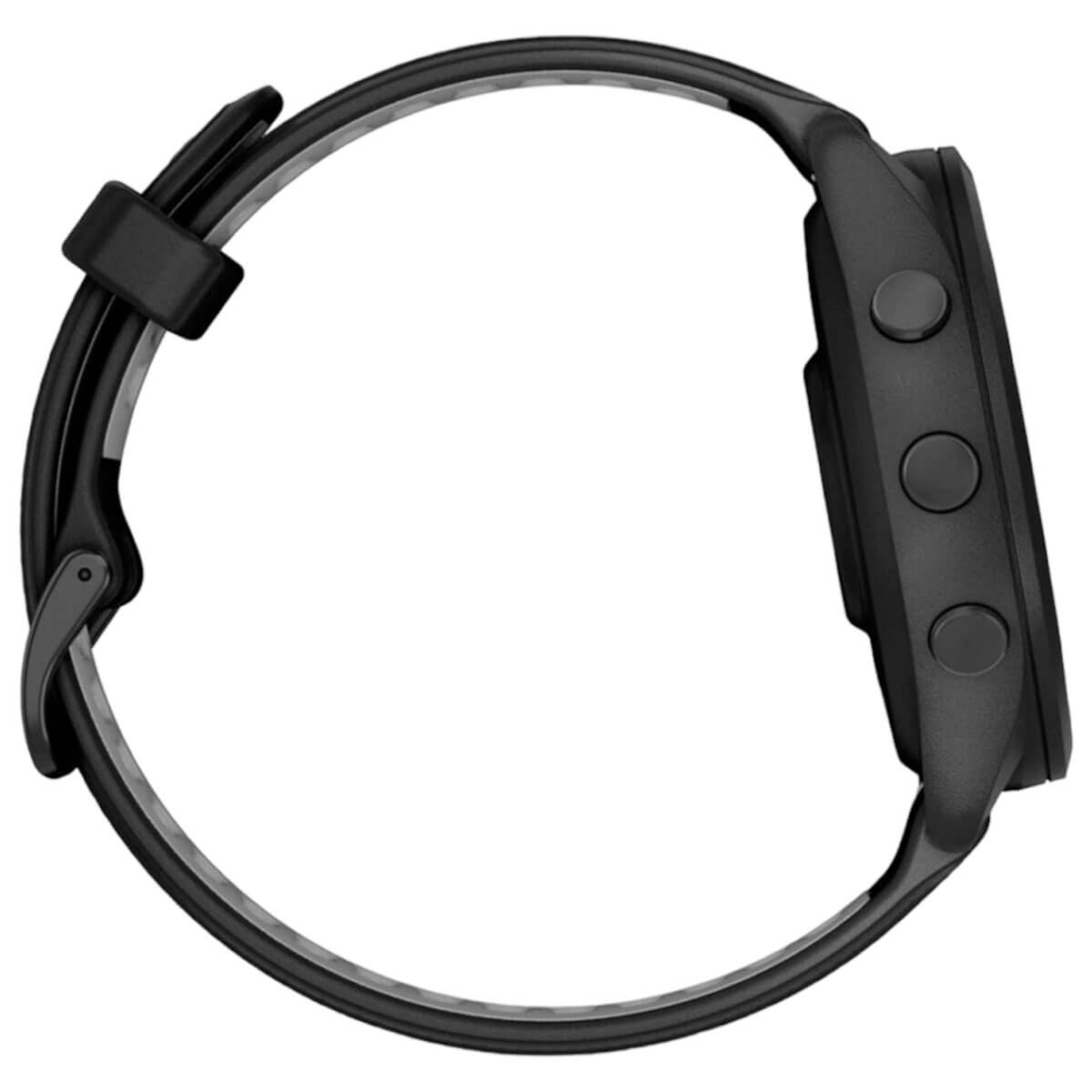 Смарт-годинник Garmin Forerunner 265 Black Bezel and Case with Black/Powder Gray Silicone Band (010-02810-50)