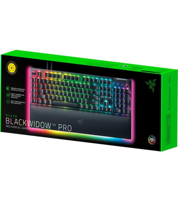 Клавіатура Razer BlackWidow V4 Pro Yellow Switch (RZ03-04681800-R3M1)