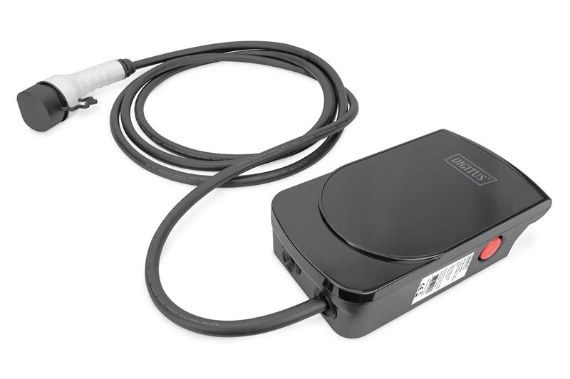 Зарядний пристрій для електромобілів Digitus Type 2, 16A, 11кВт, 3-фазний, 5м (DN-3P16-050)
