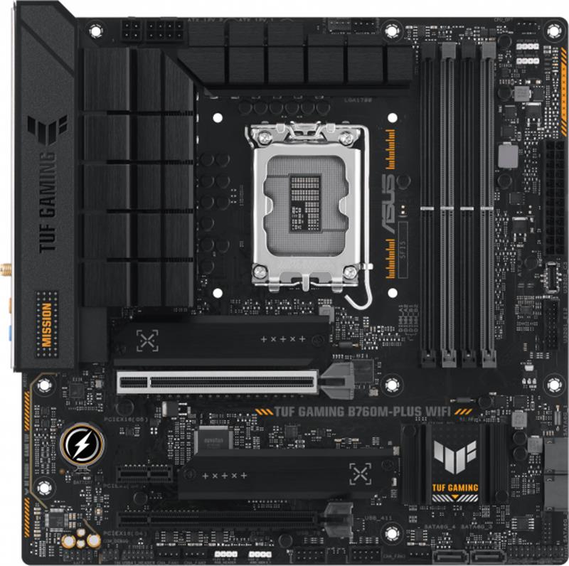 Материнська плата Asus TUF Gaming B760M-Plus WiFi Socket 1700