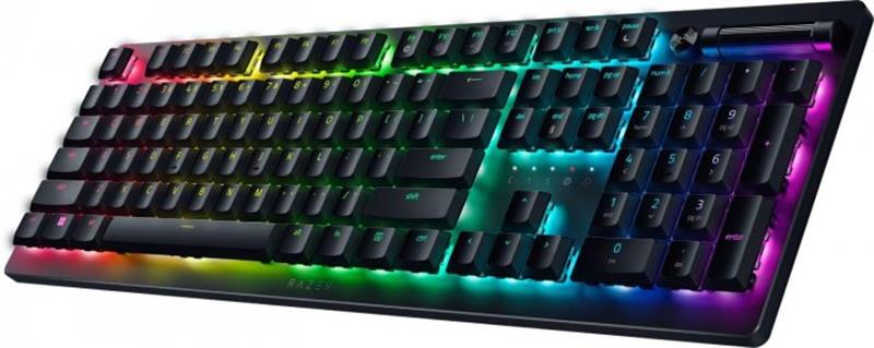 Клавіатура бездротова Razer DeathStalker V2 Pro Wireless Red Switch RU Black (RZ03-04360800-R3M1)