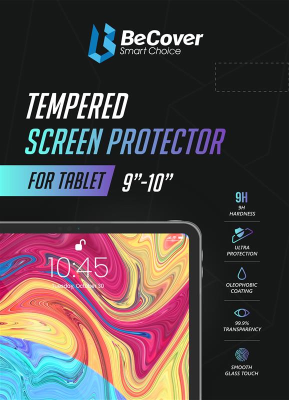 Захисне скло BeCover для Lenovo Tab M9 (9 ") (708916)