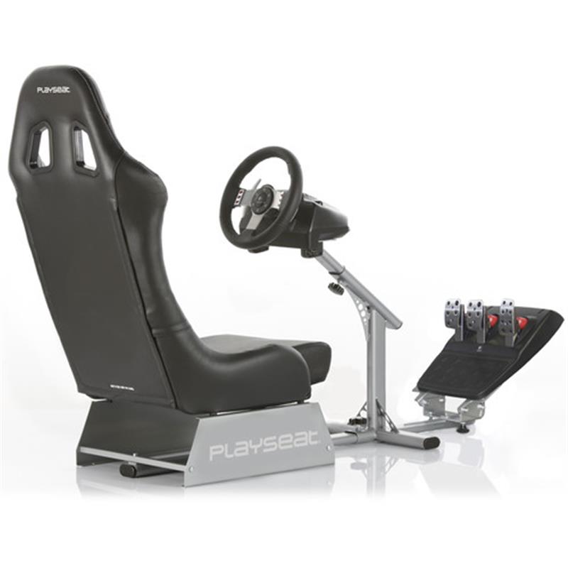 Крісло-кокпіт з кріпленням для керма та педалей Playseat Evolution Black (REM.00004) 