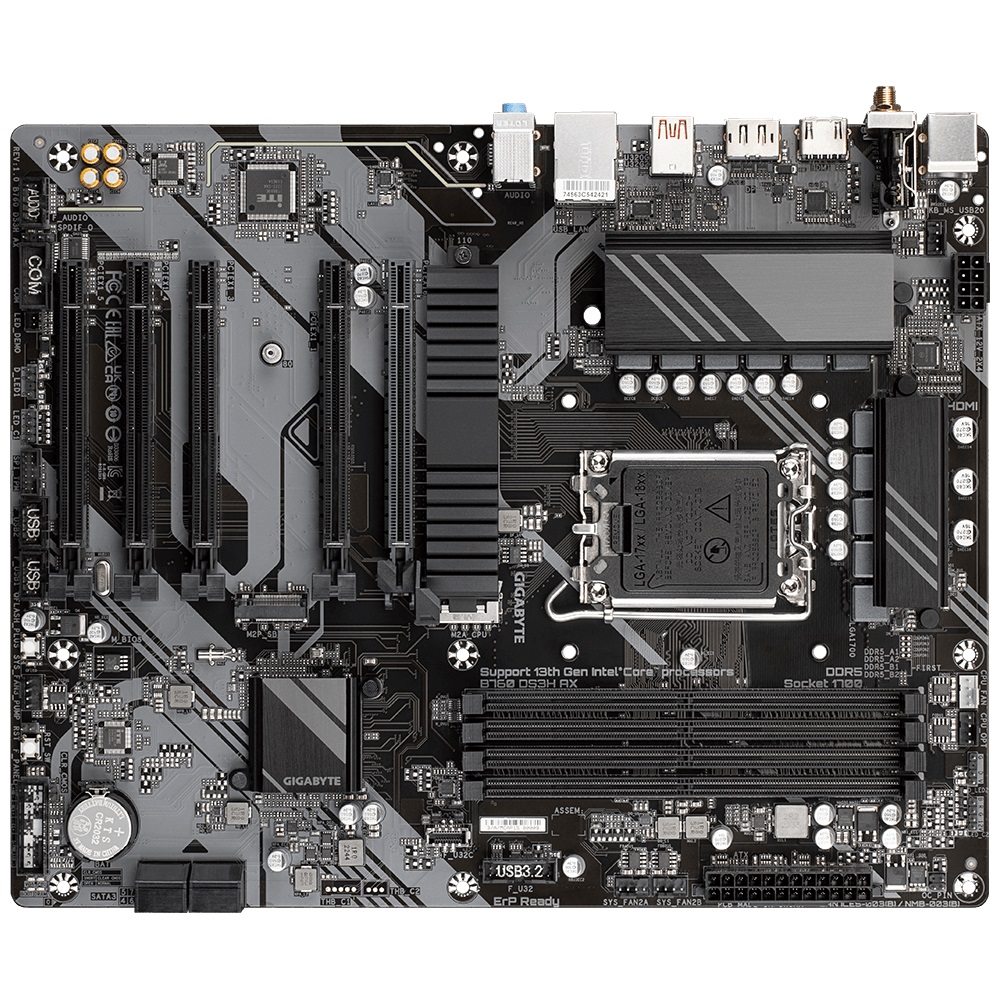 Материнська плата Gigabyte B760 DS3H AX Socket 1700