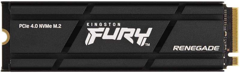 Накопичувач SSD 4TB Kingston Fury Renegade with Heatsink M.2 2280 PCIe 4.0 x4 NVMe 3D TLC (SFYRDK/4000G)